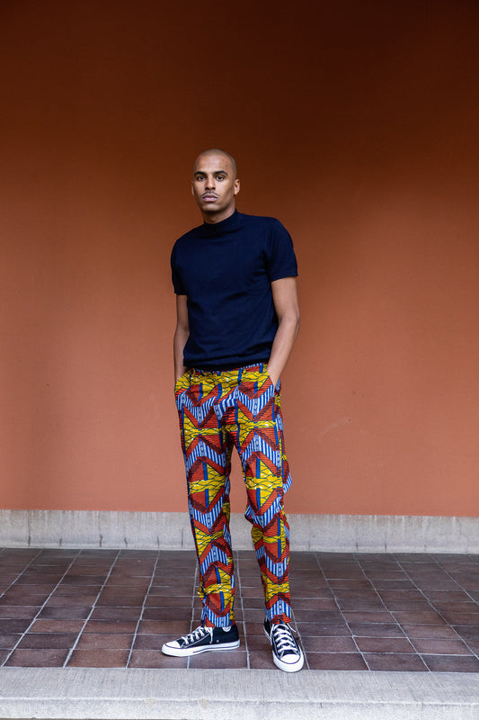 50% SALE | Trousers Red, Royal Blue and Coffee