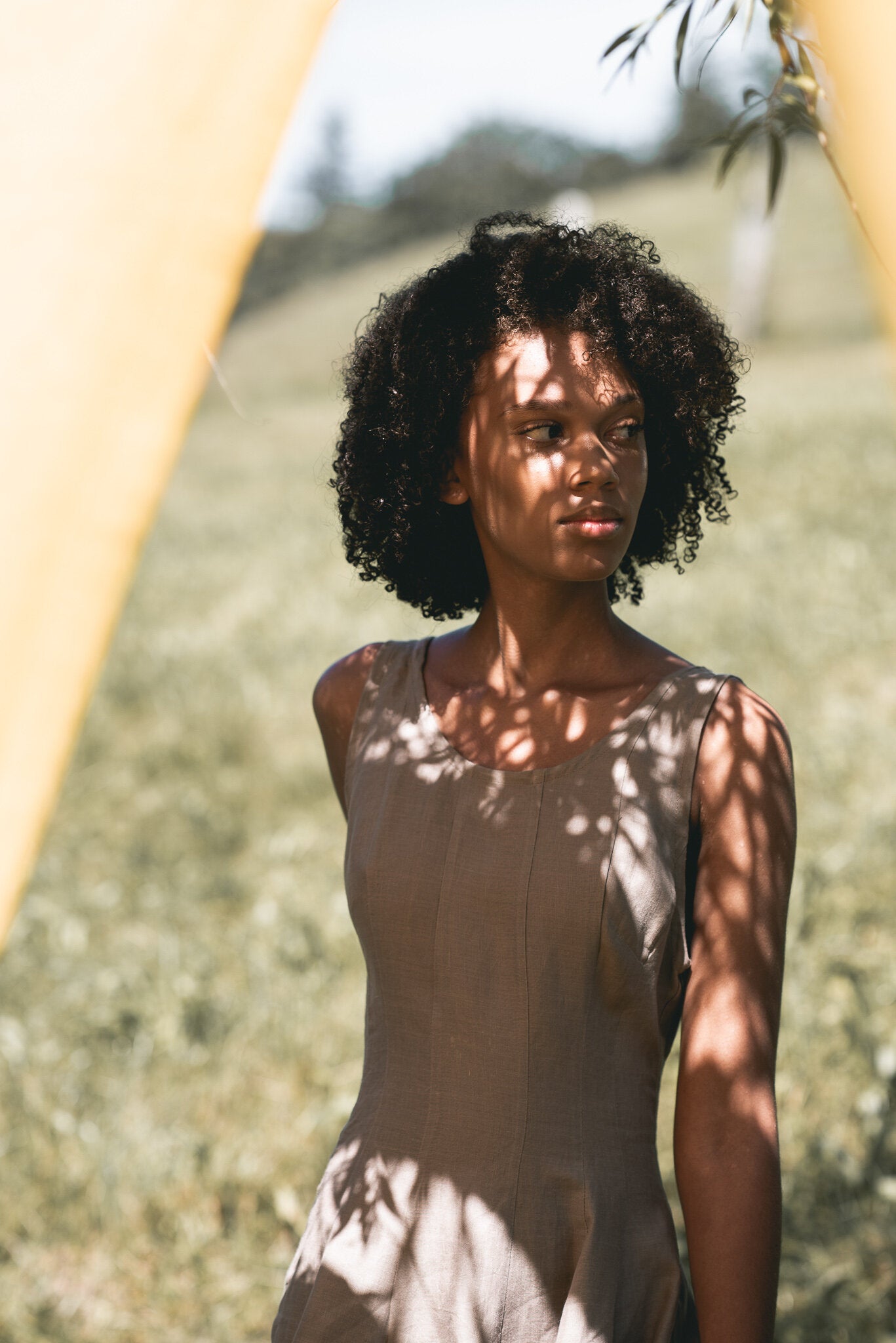 50% SALE | Dress Minimal - Beige