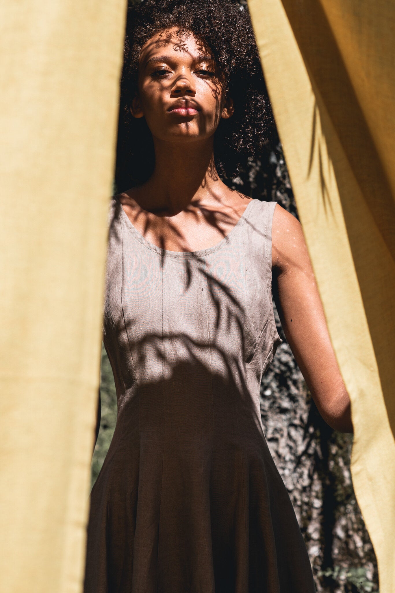 50% SALE | Dress Minimal - Beige