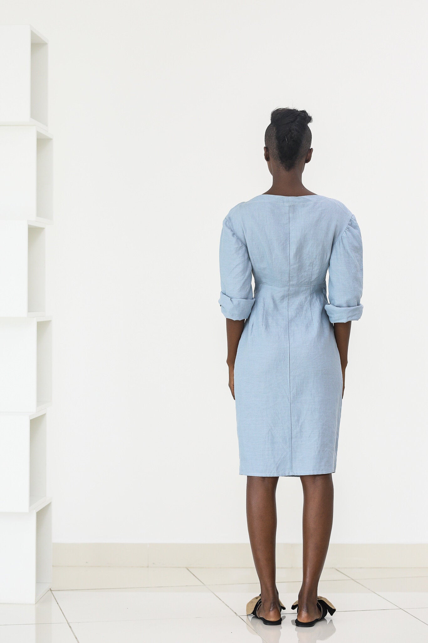 50% SALE | Dress - Baby Blue
