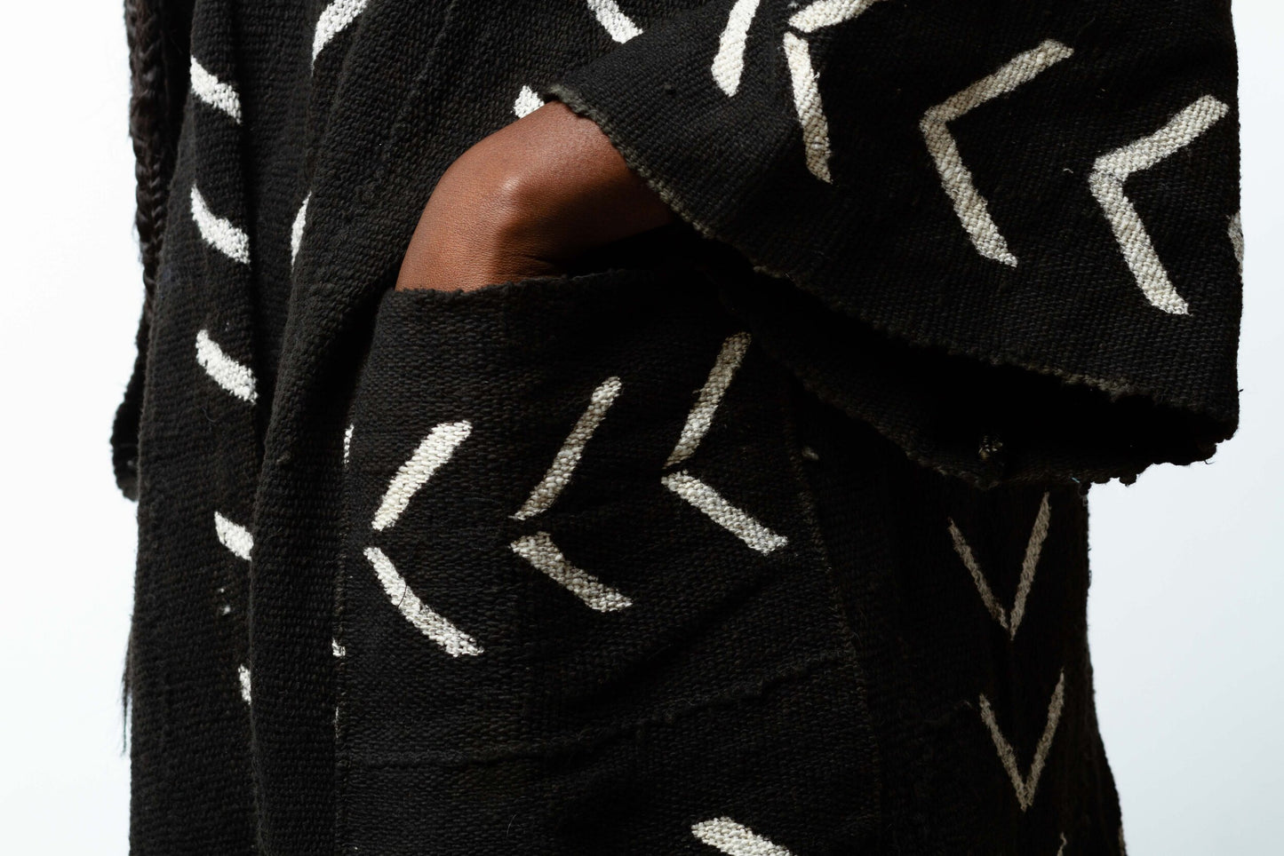 Mudcloth Cloak Ivy
