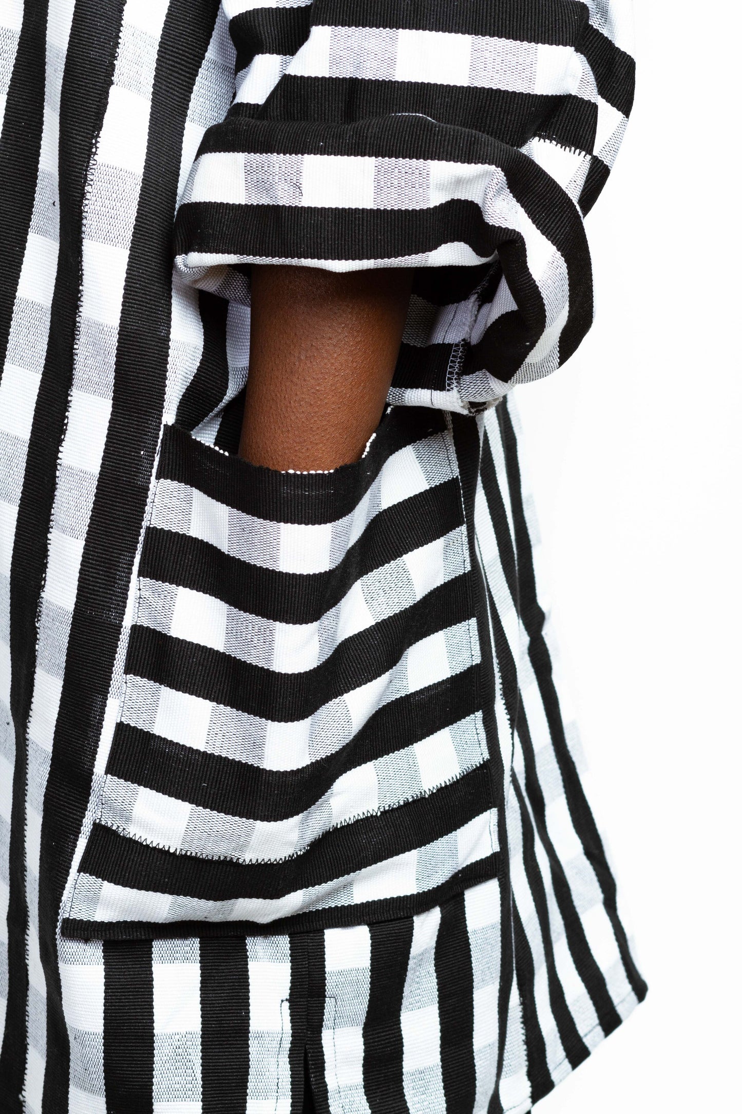 Fugu Cloak Black and White