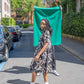 Helia Dress In Cantaloop