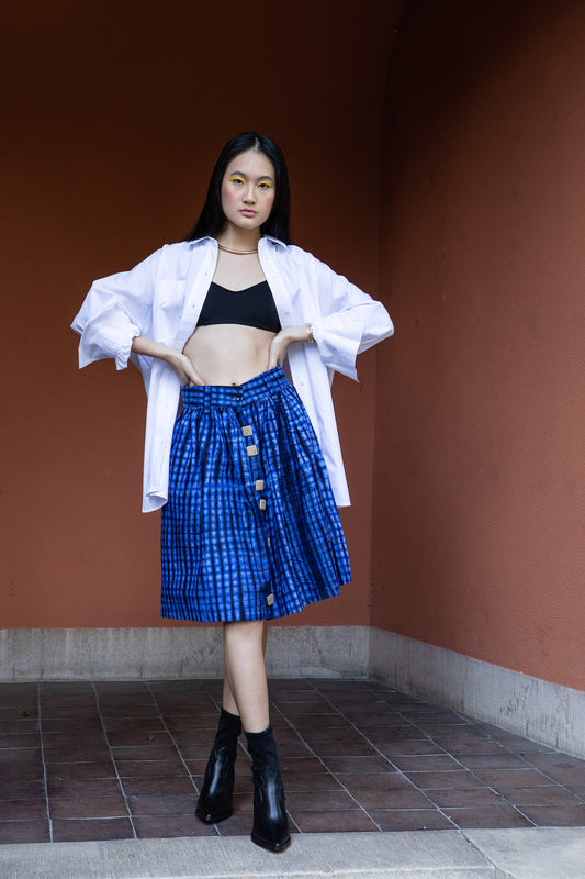 50% SALE |Skirt Blue
